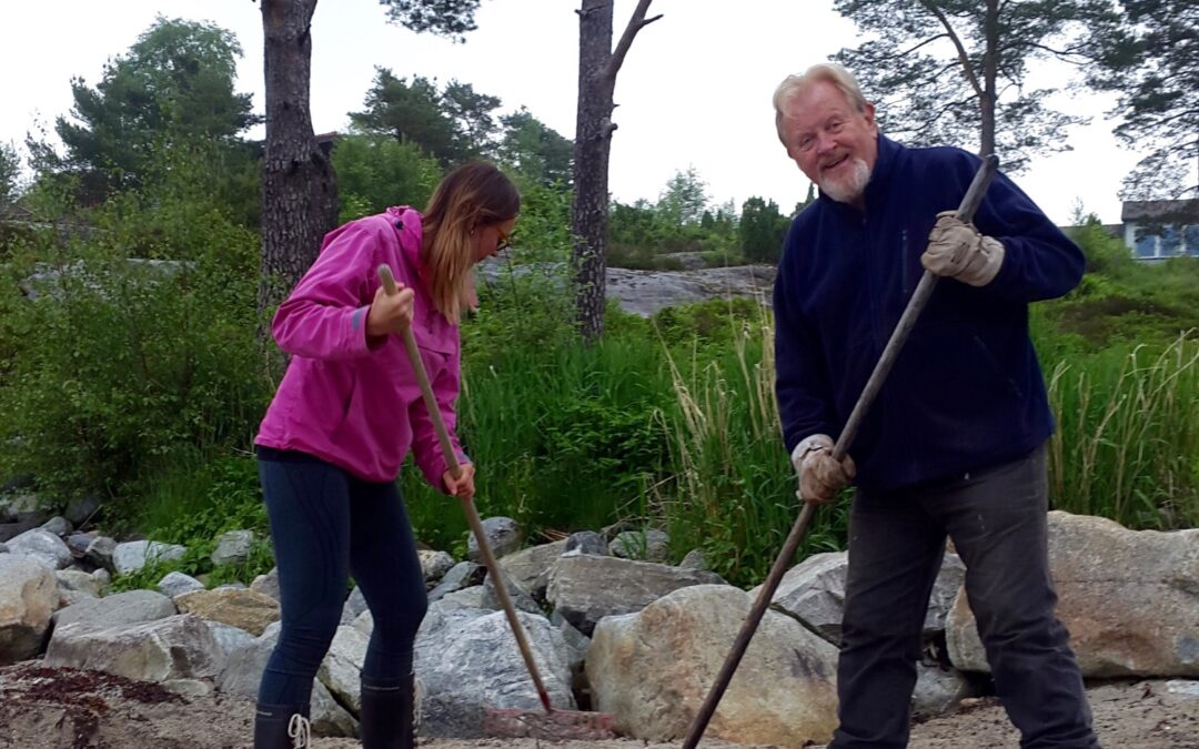 Rydda og klargjort for sommaren